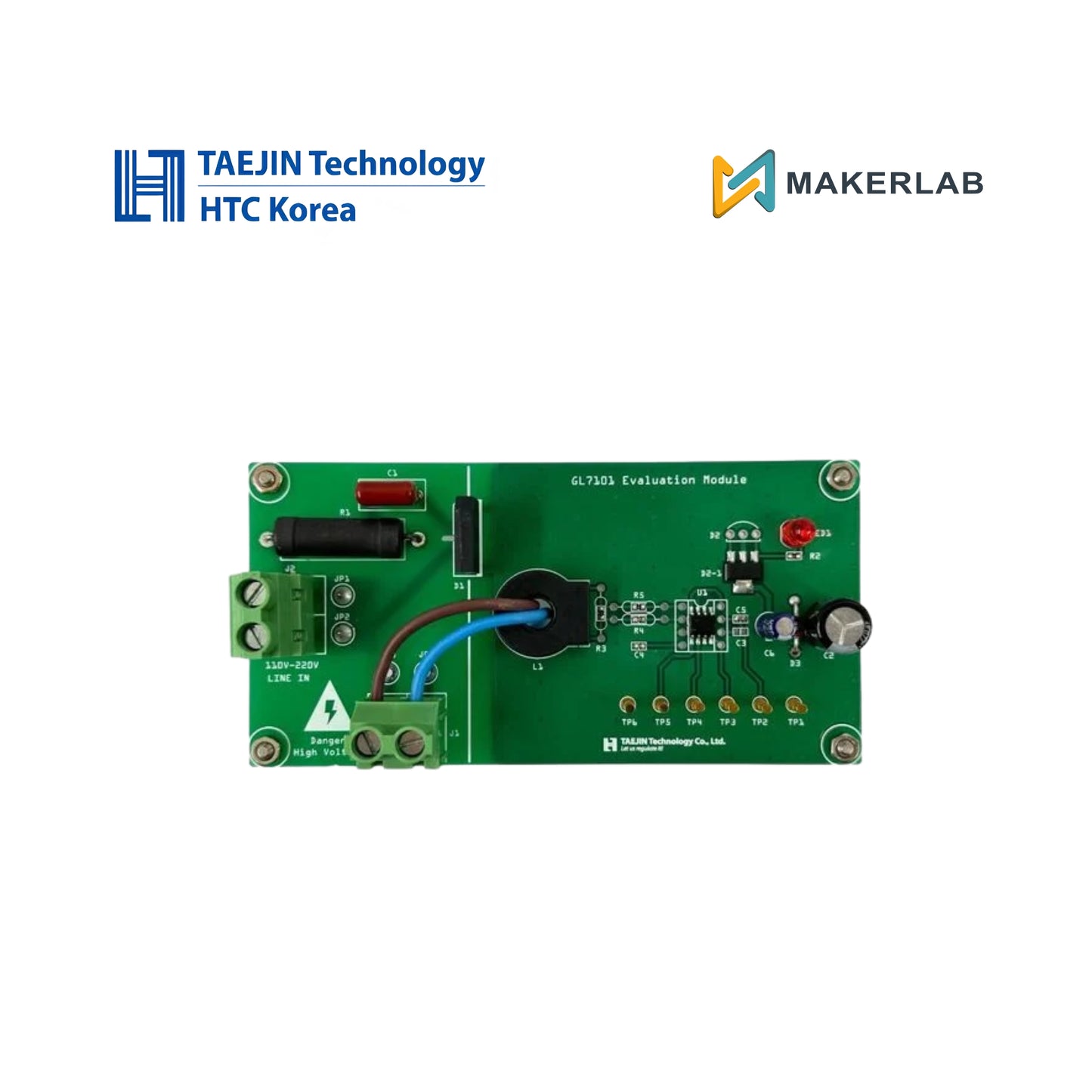 Taejin HTC Korea Ground Fault Circuit Interrupter Evaluation Module (GL7101SD)