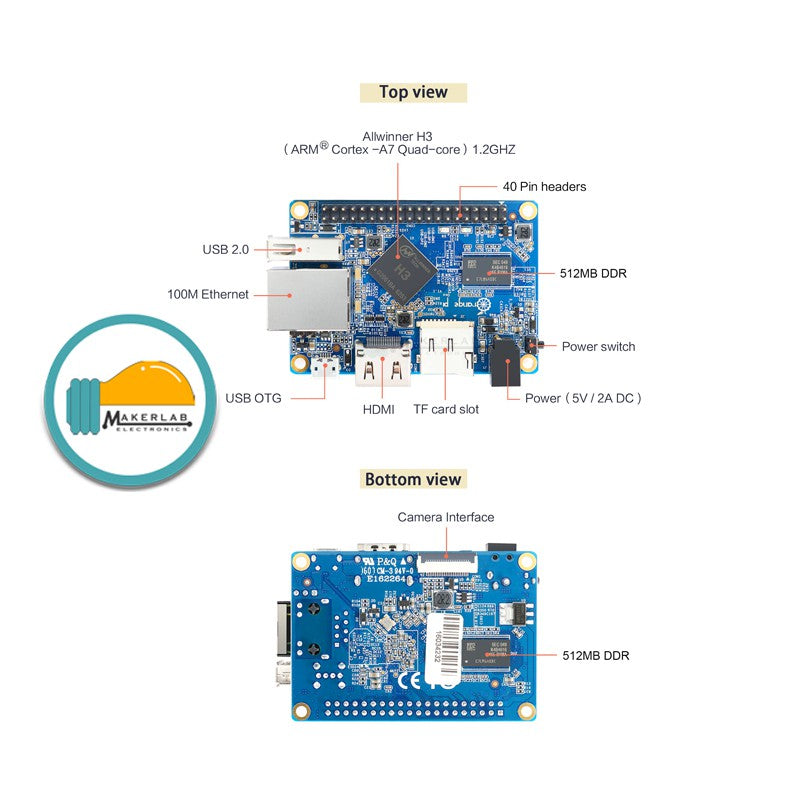 Kit 1GB Orange Pi ONE Kit for Pisowifi Piso Wifi___OPi ONE CoinSlot1238