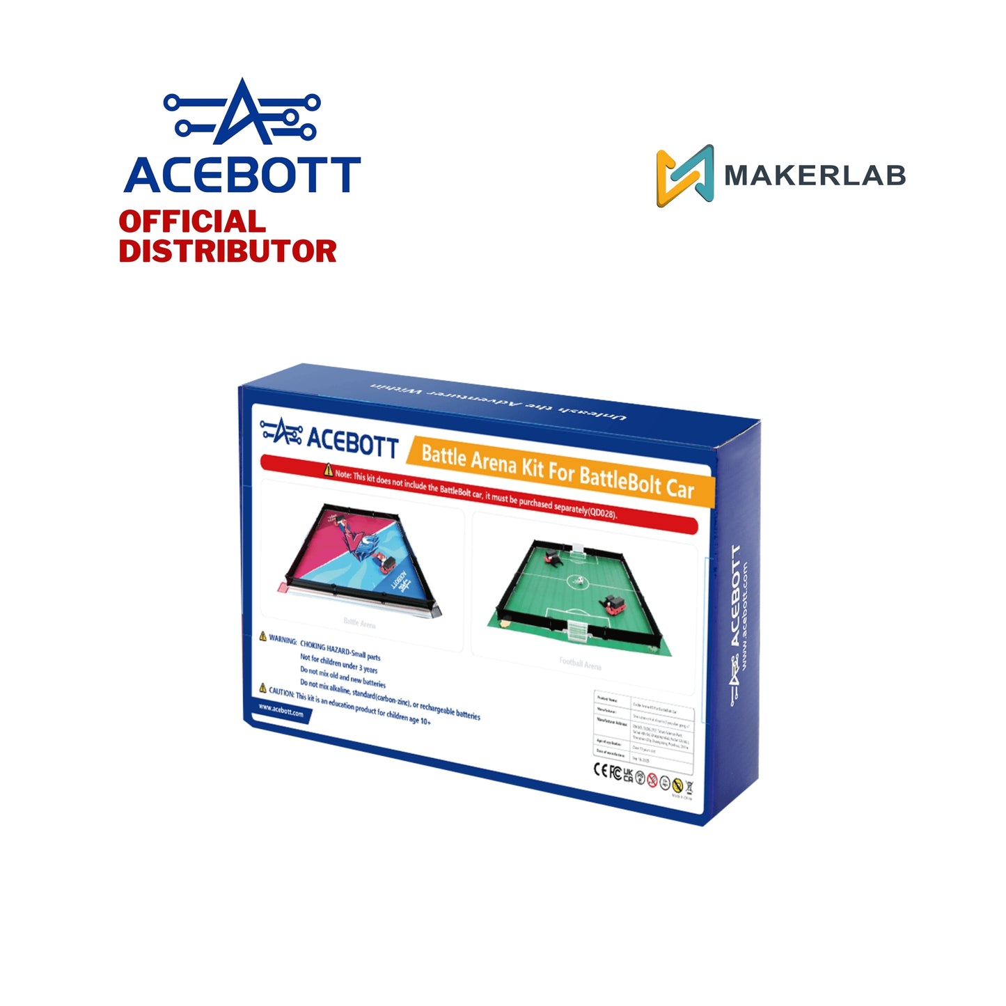 ACEBOTT Battlebolt Battle Car Kit and Battle Arena Kit