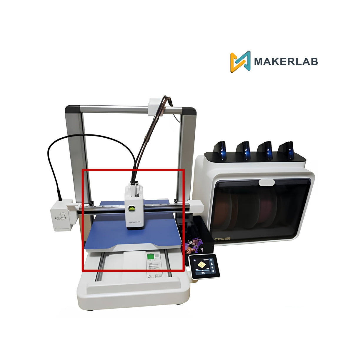 Double Sided 265*301mm Blue Cold Plate For Creality Sparkx i7