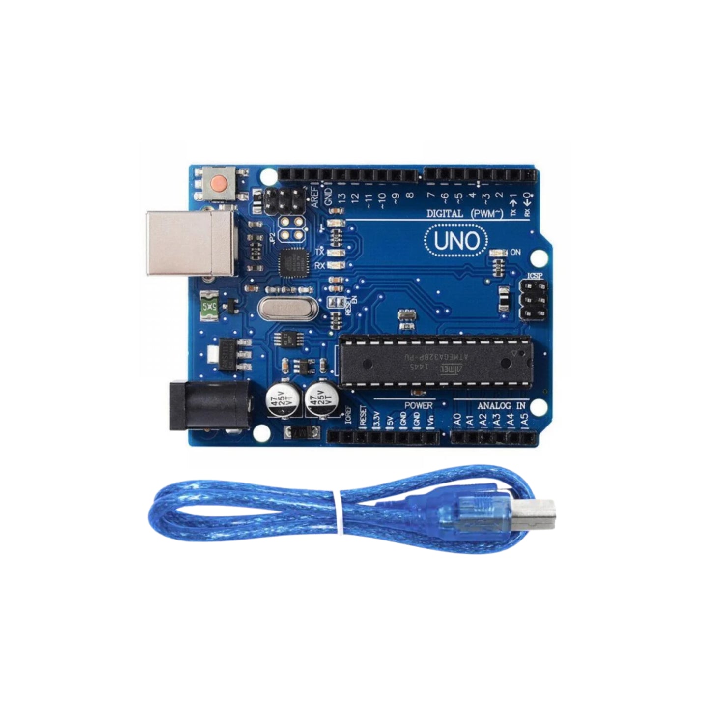 Uno R3 Board ATmega328 DIP Arduino Compatible with Cable