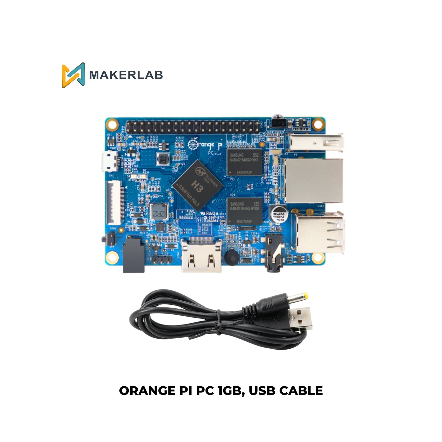Orange Pi PC 1GB with Cable