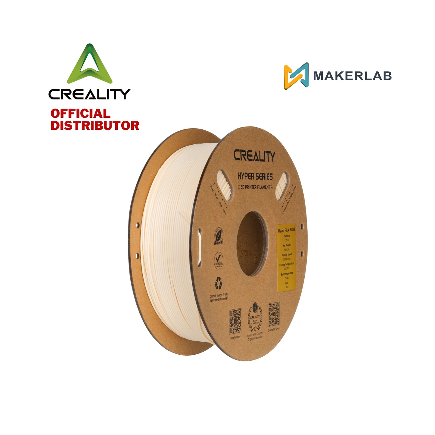 Creality Hyper Series PLA 3D Printer Filament 1.75mm 1KG