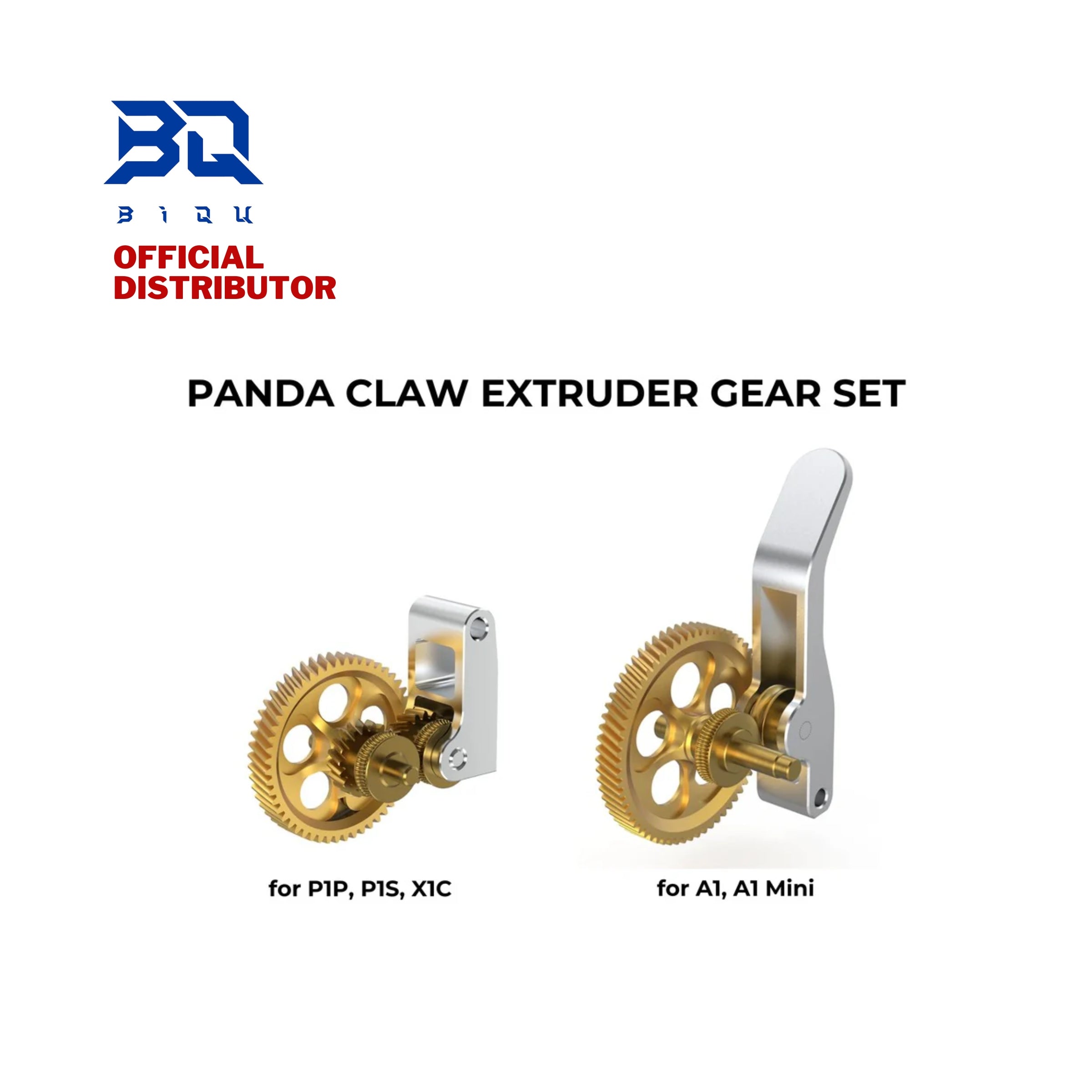 BIQU Panda Claw Extruder Gear Set for Bambu Lab A1 A1 Mini P1P P1S
