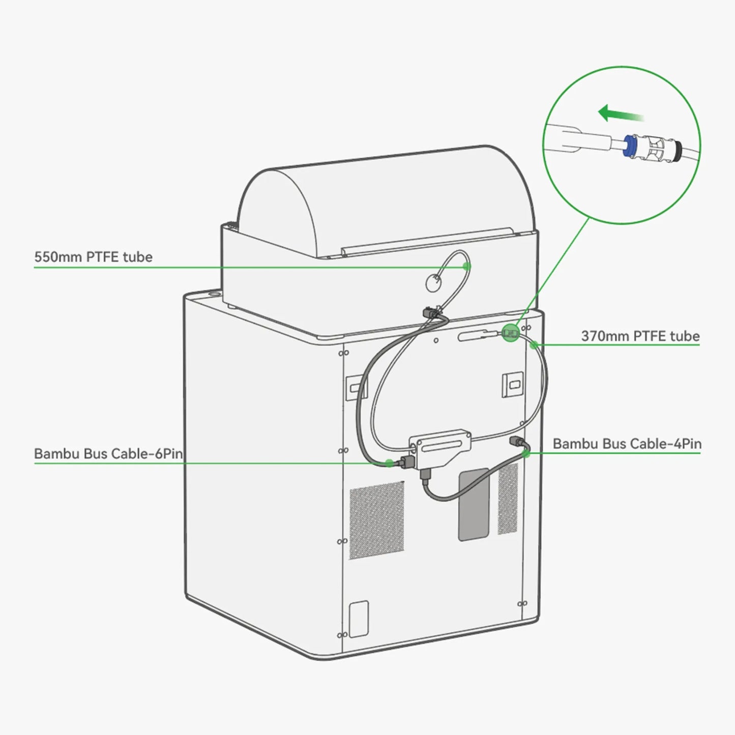 Bambu Filament Buffer for P1 and X1 Series | SA003