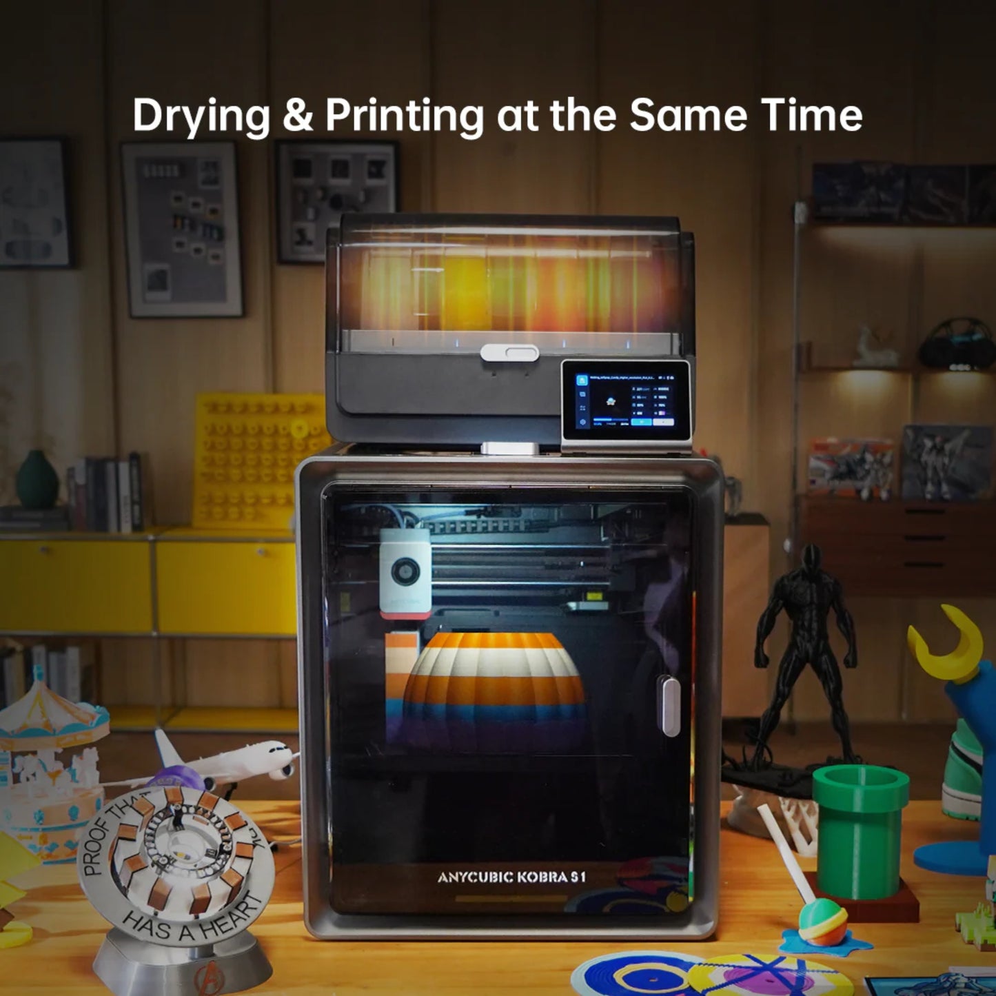 Anycubic Kobra S1 Combo 3D Printer EU