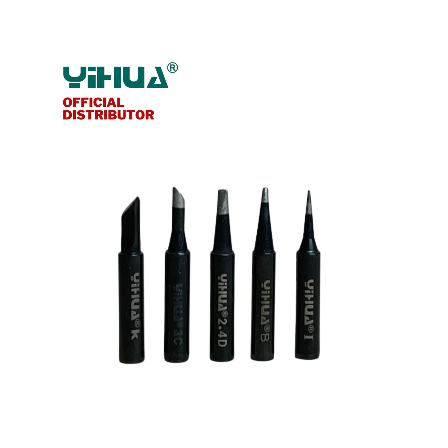Yihua Soldering Iron Tips Black Set 900M-T Series
