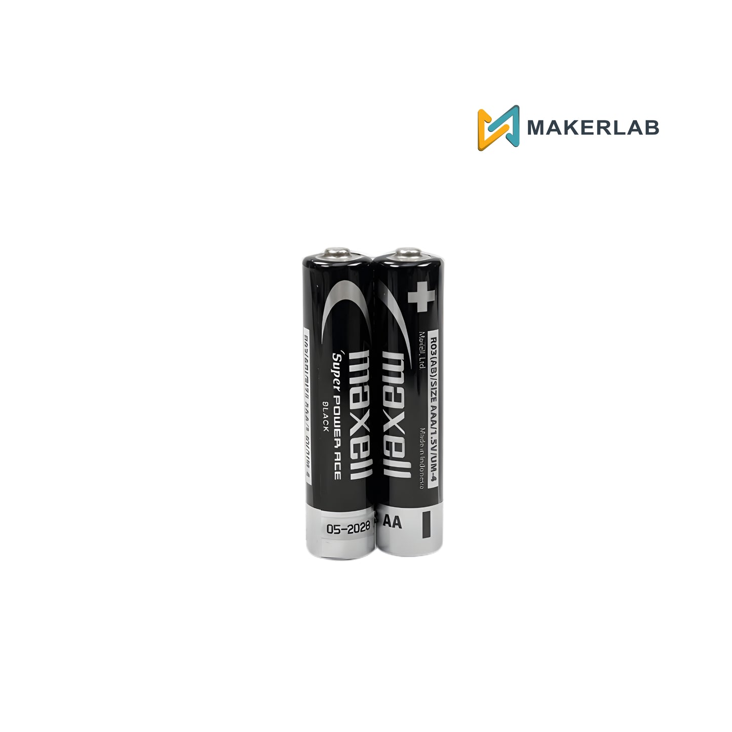 2pcs Maxell AAA Batteries Triple A Battery Long Life Heavy Duty
