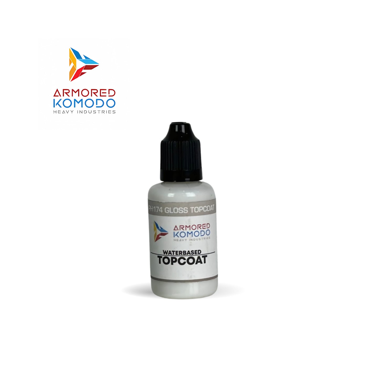Arkom Waterbased Acrylic Gloss Topcoat 30 ml PH174
