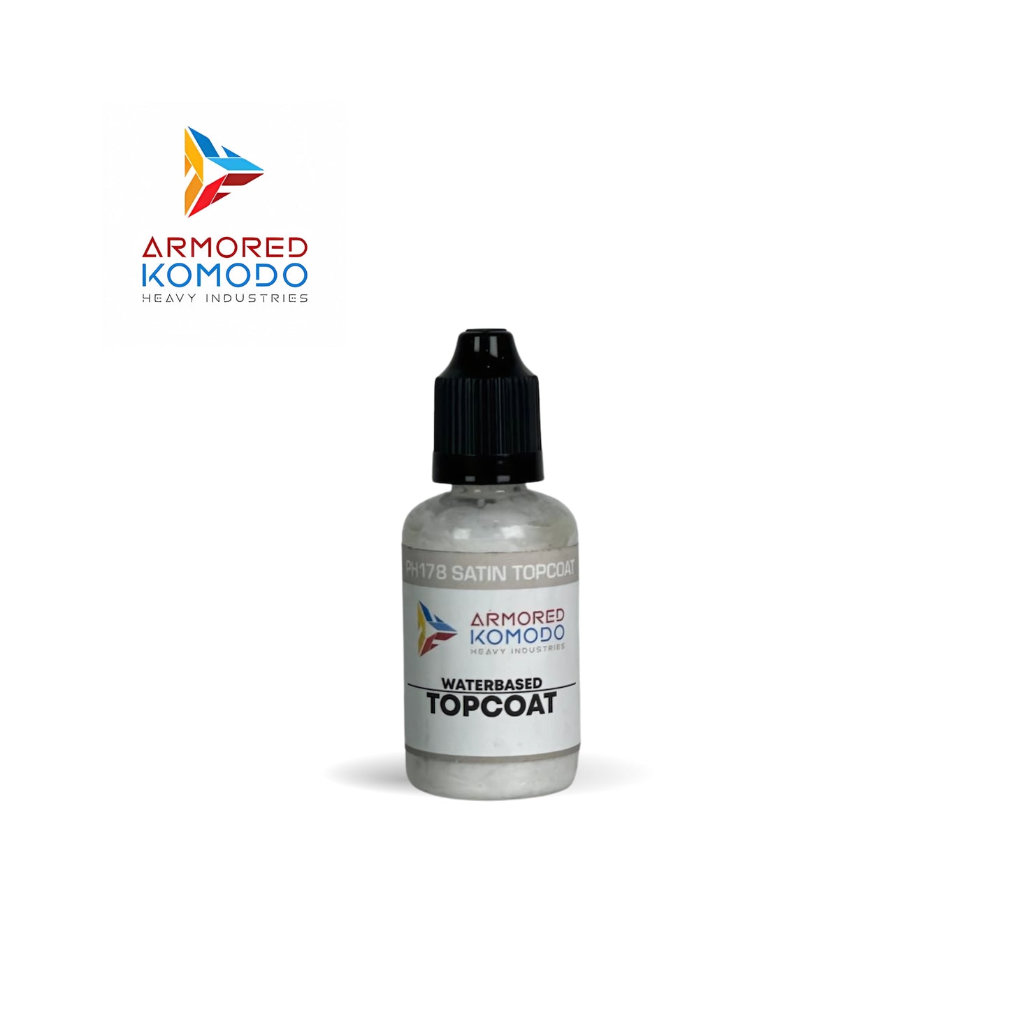 Arkom Waterbased Acrylic Satin Topcoat 30 ml PH178