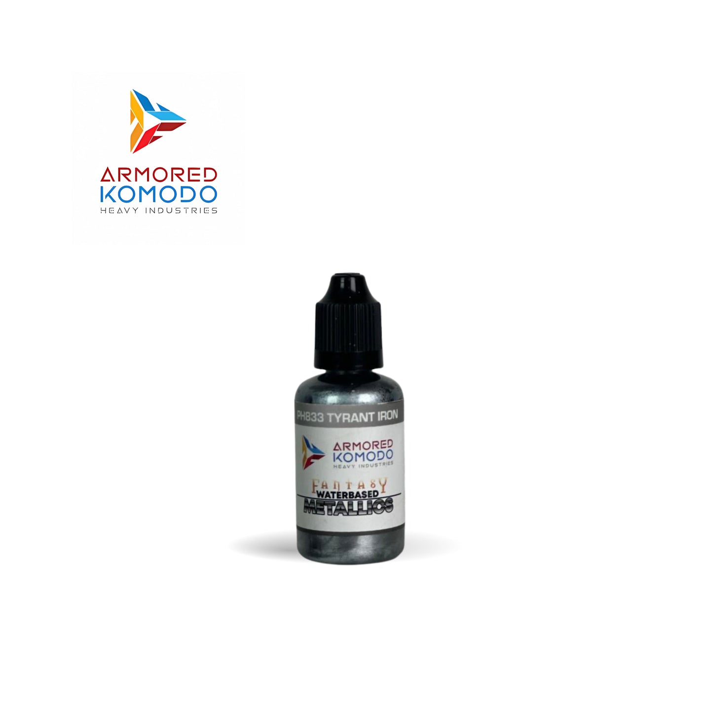 Arkom Waterbased Acrylic Tyrant Iron Fantasy Metallics 30 ml PH833