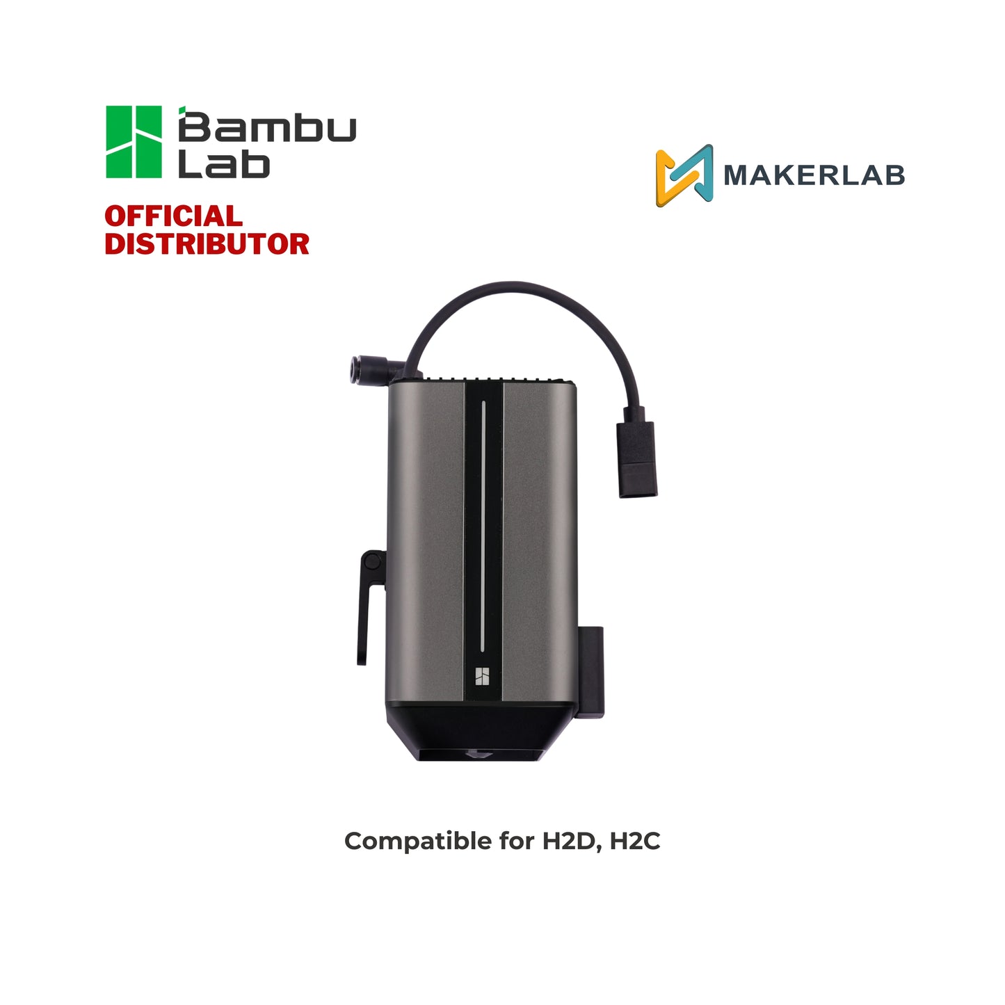 Bambu Lab 10W Laser Module for H2D, H2D Pro, H2S, H2CC | 40W Laser Module for H2D, H2C