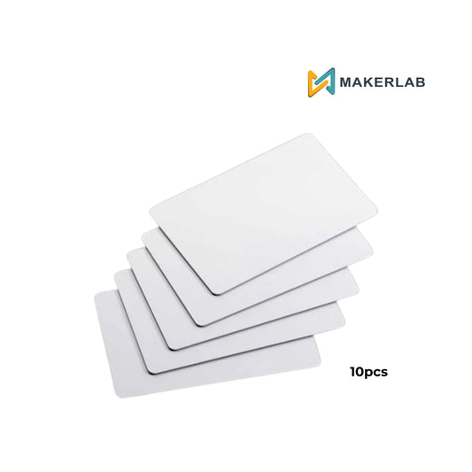 10pcs Coated 13.56mhz RFID/NFC Card 1kb with Film for Printing