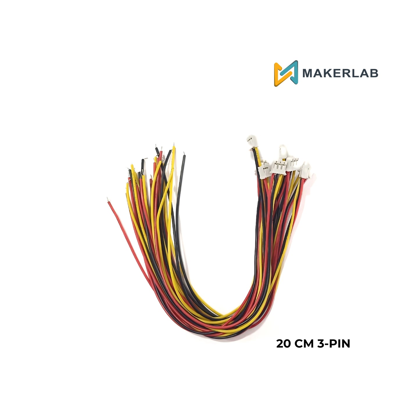 10pcs 3-Pin JST PH Female Connector Cable 200mm