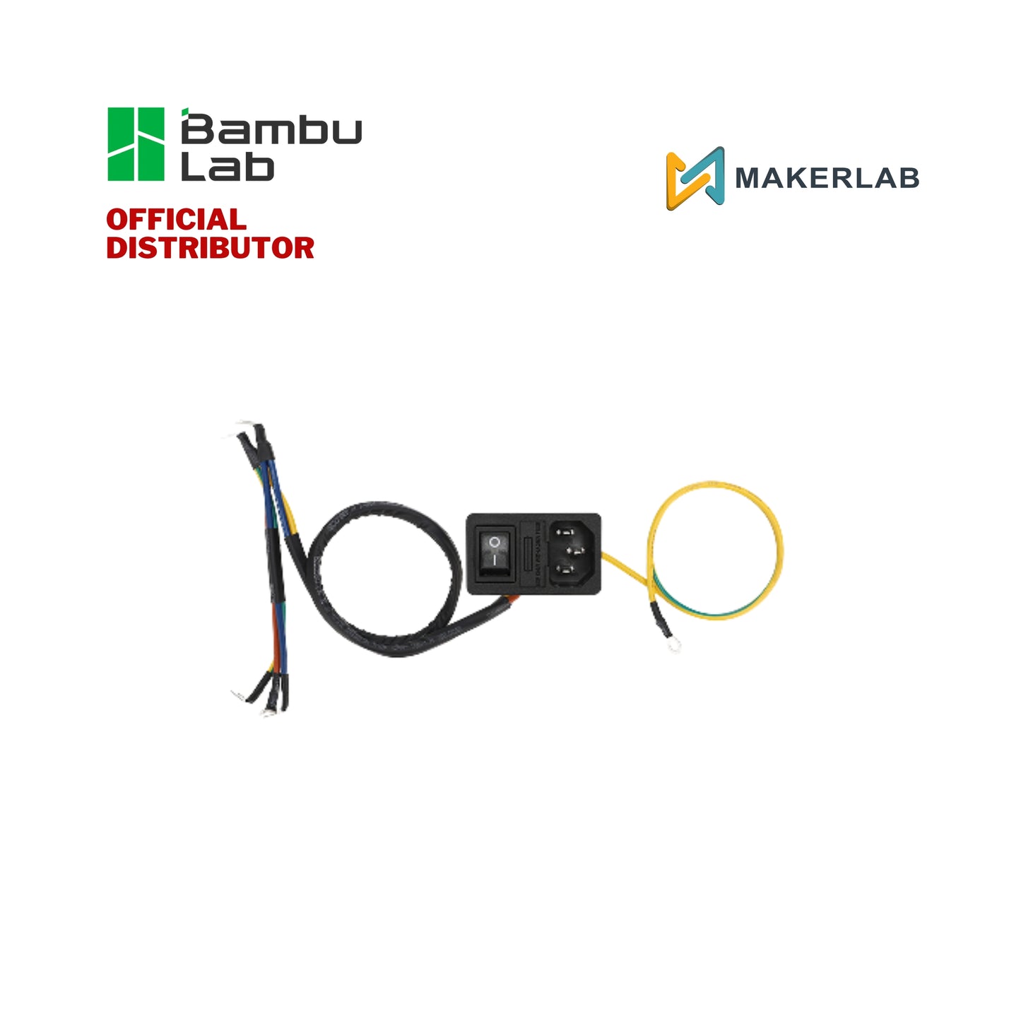 Bambu Lab Power Switch Assembly for P2S