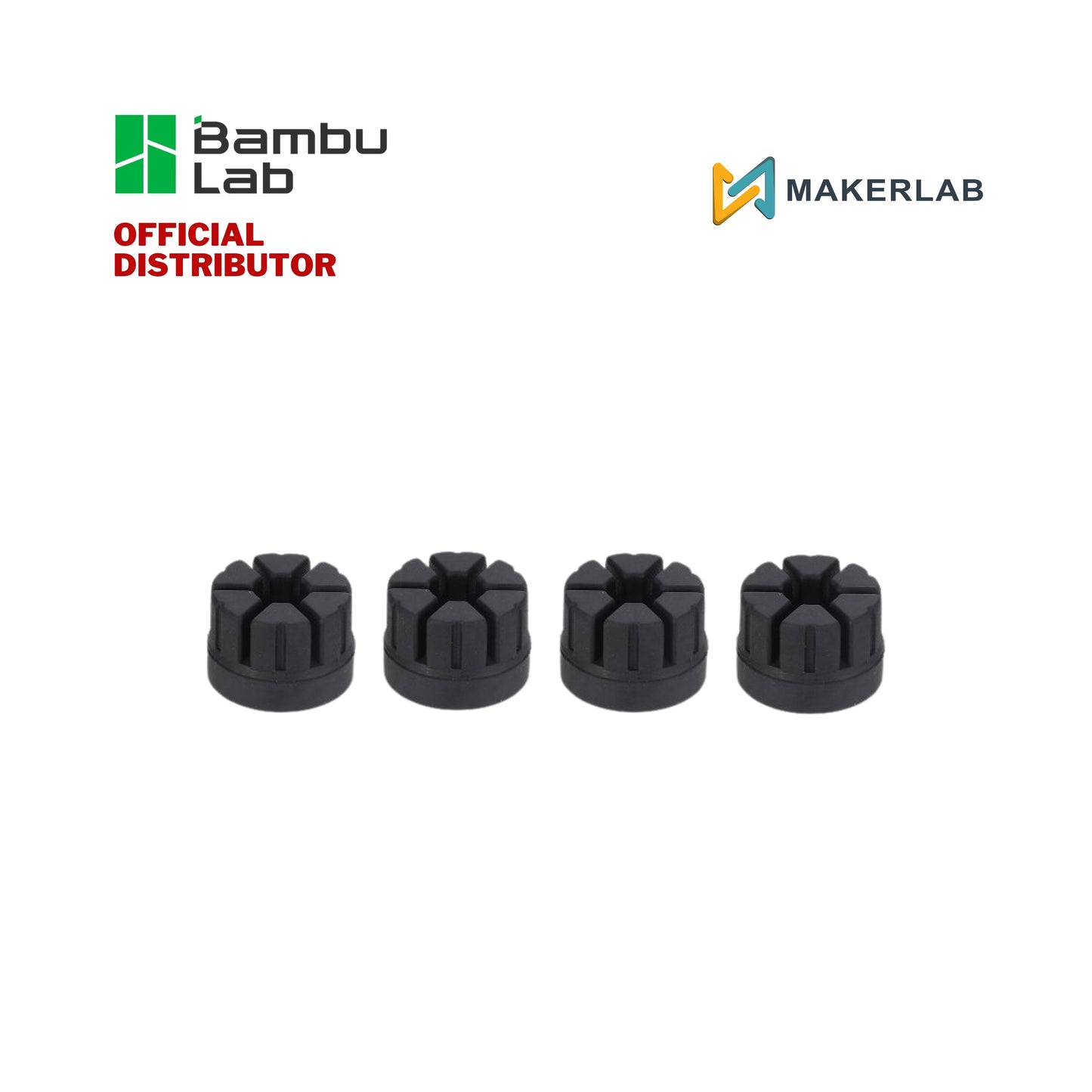 Bambu Lab Anti-Vibration Feet for P2S