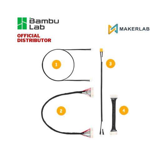 Bambu Lab Printer Cable Pack for P2S