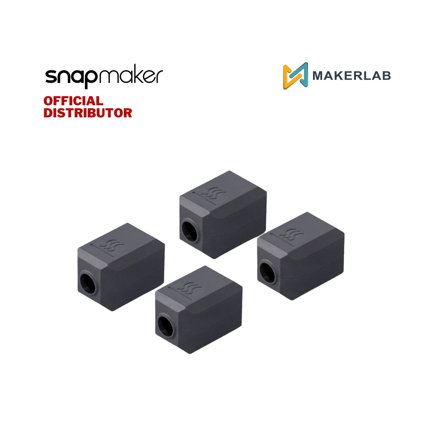 Snapmaker Hot End Silicone Sock 4-Pack for U1
