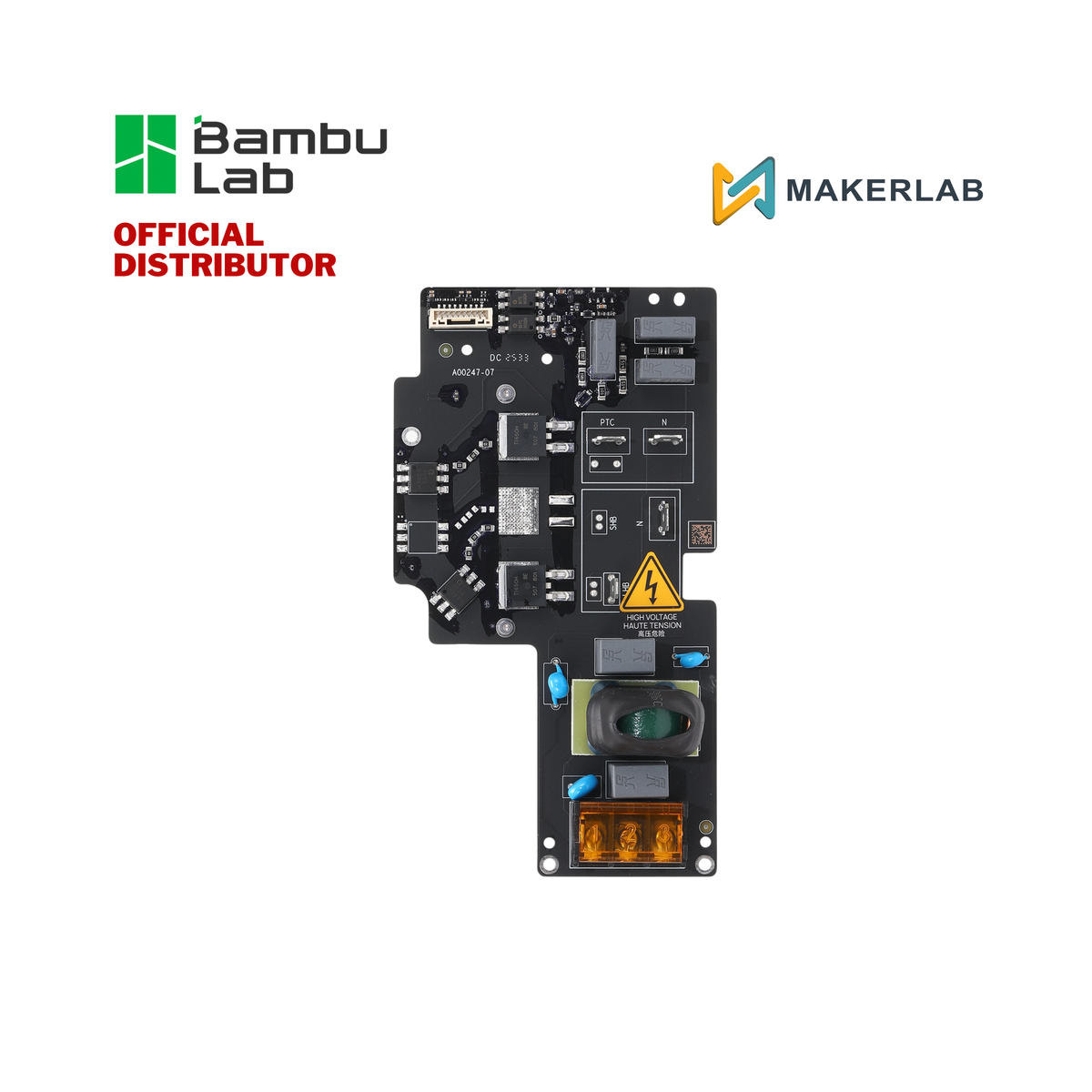 Bambu Lab AC Board - HV for X2D