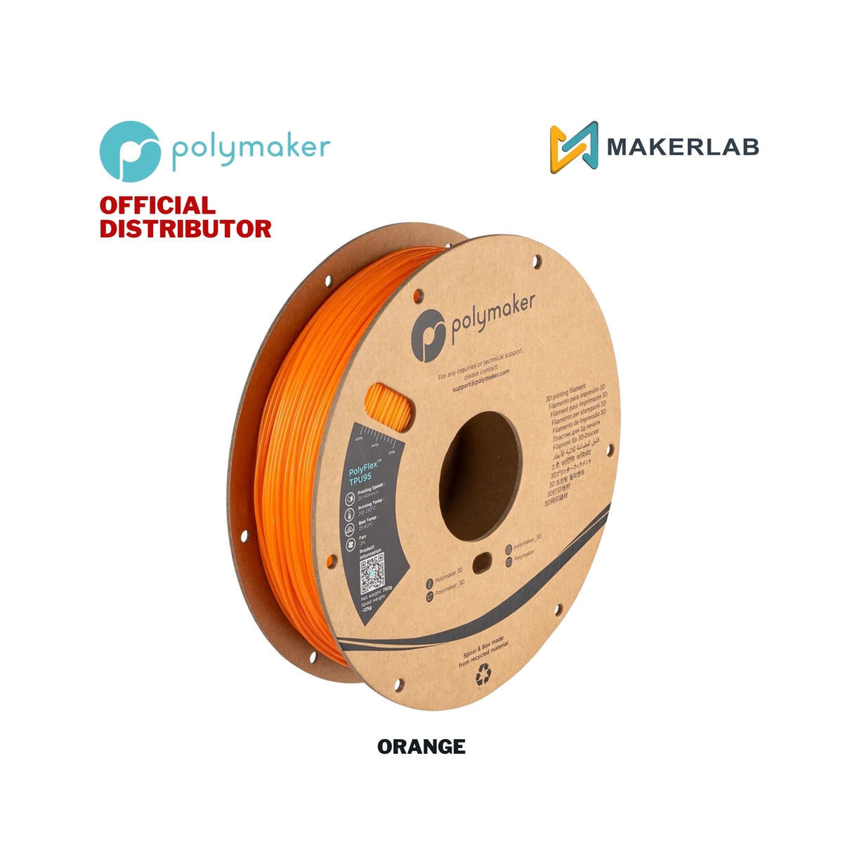 Polymaker PolyFlex TPU95 Filament