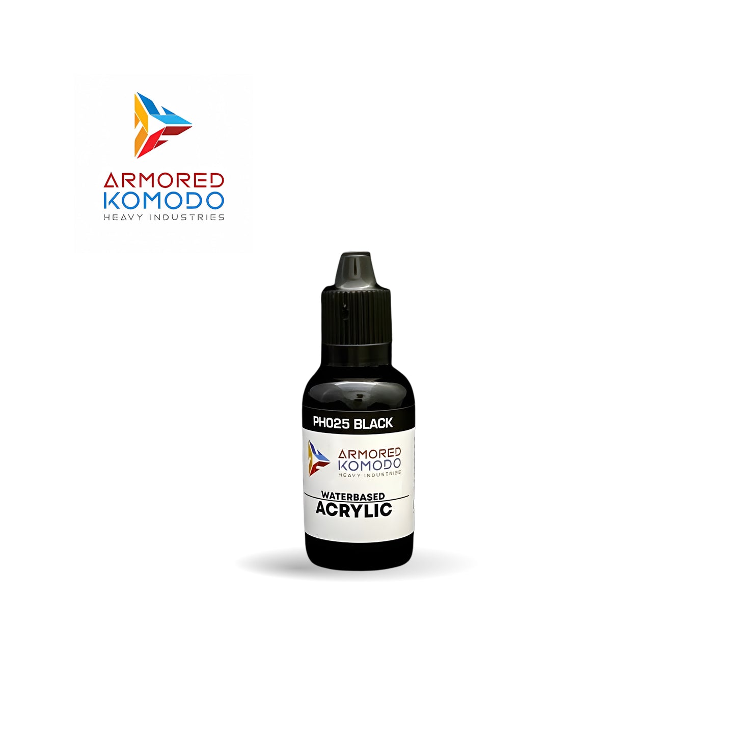 Arkom Waterbased Acrylic Black 30 ml PH025