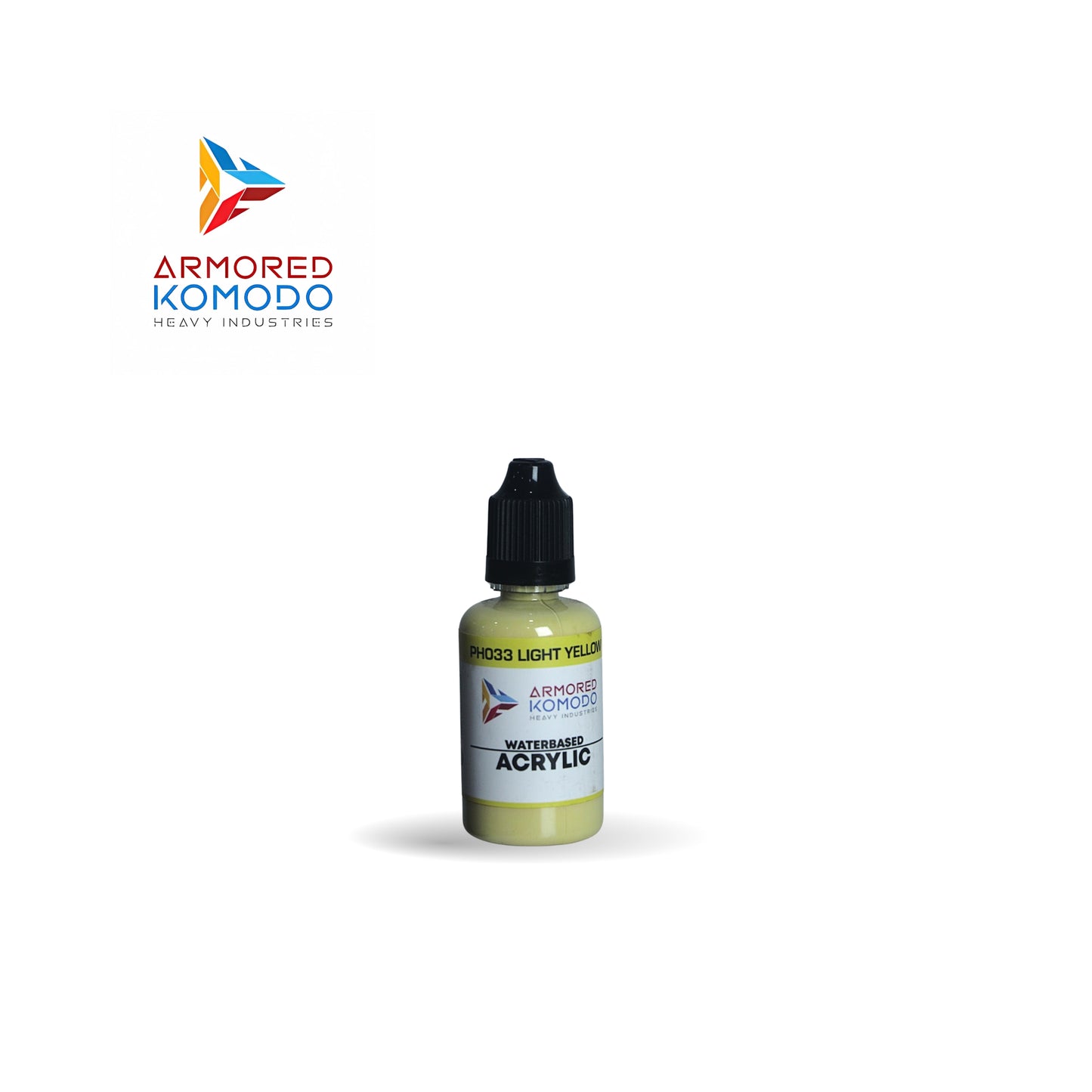 Arkom Waterbased Acrylic Light Yellow 30 ml PH033