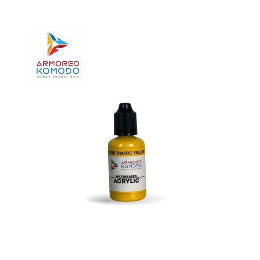 Arkom Waterbased Acrylic Traffic Yellow 30 ml PH038