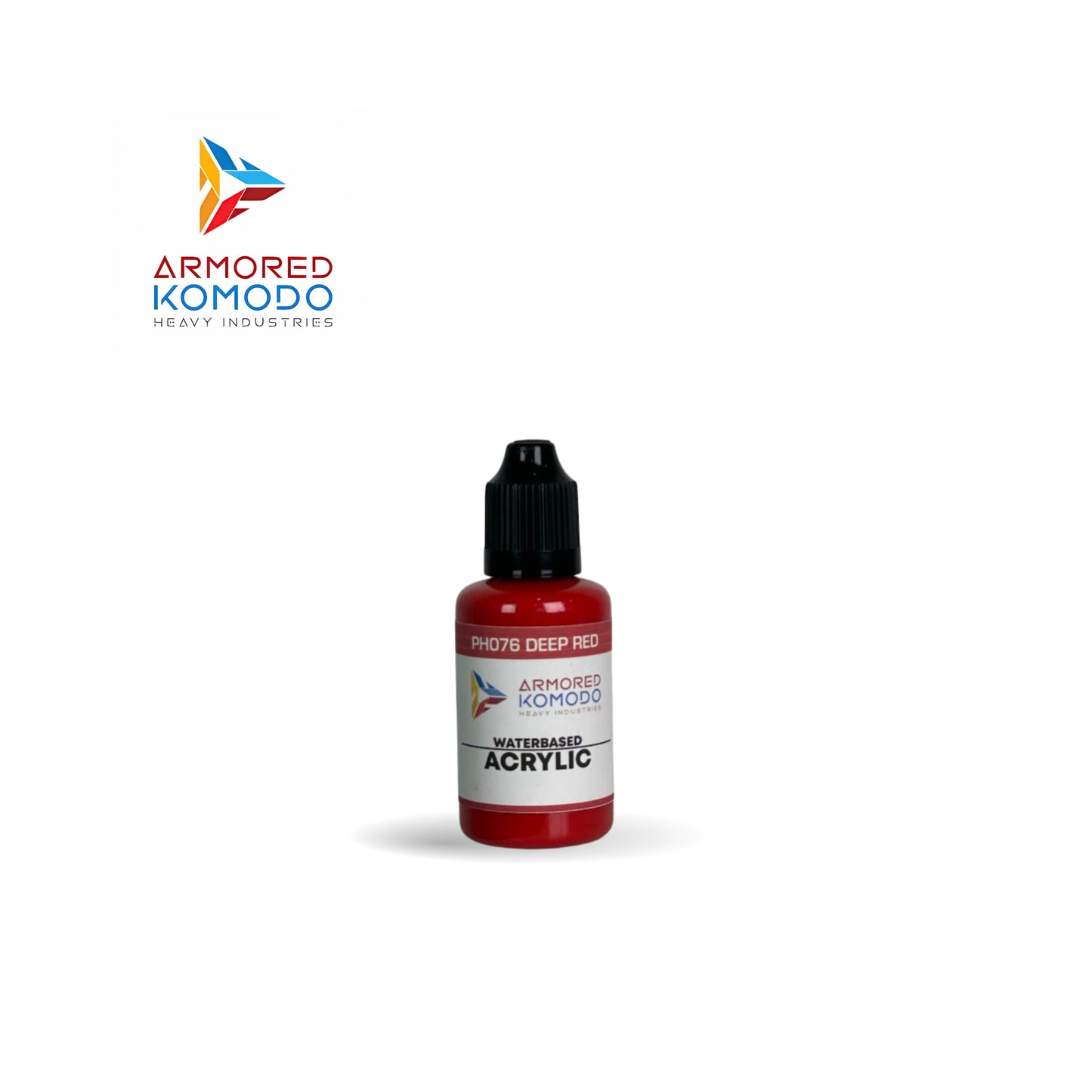 Arkom Waterbased Acrylic Deep Red 30 ml PH076