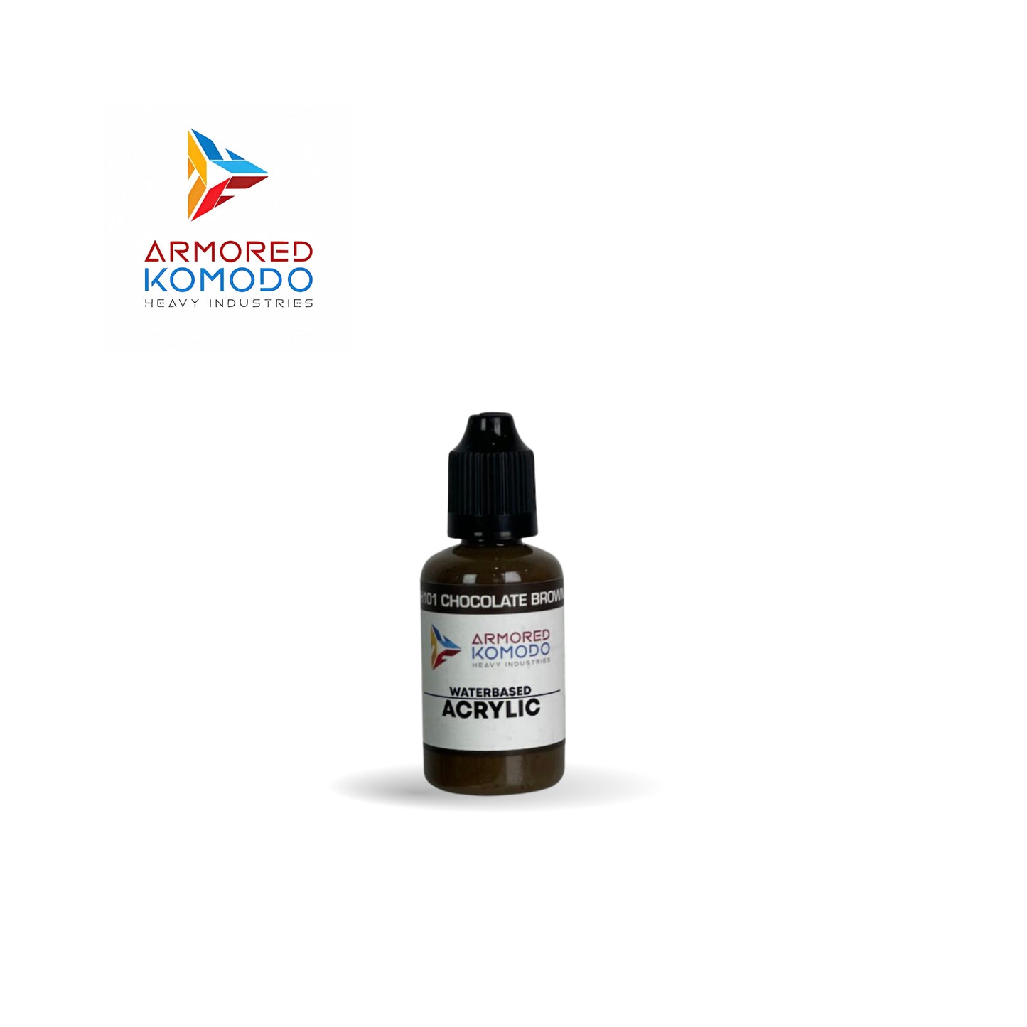 Arkom Waterbased Acrylic Chocolate Brown 30 ml PH101
