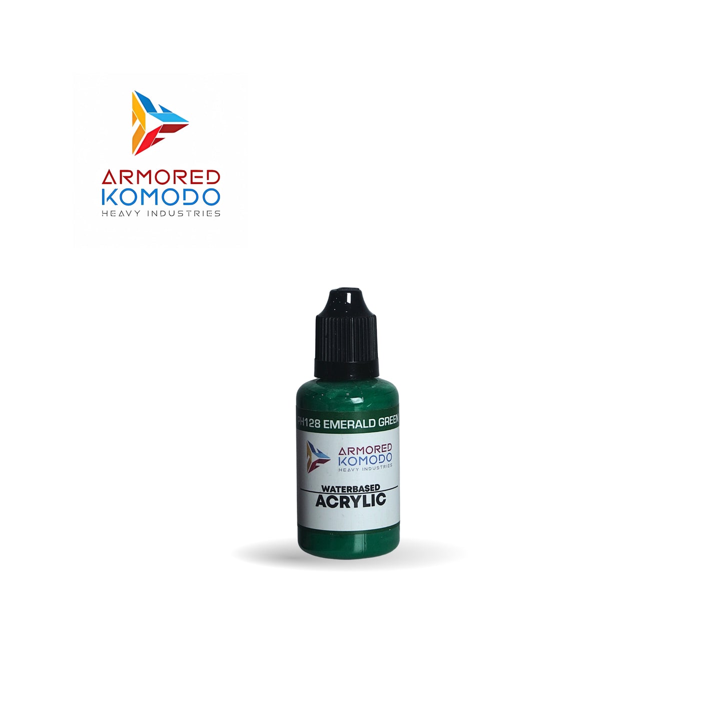 Arkom Waterbased Acrylic Emerald Green 30 ml PH128