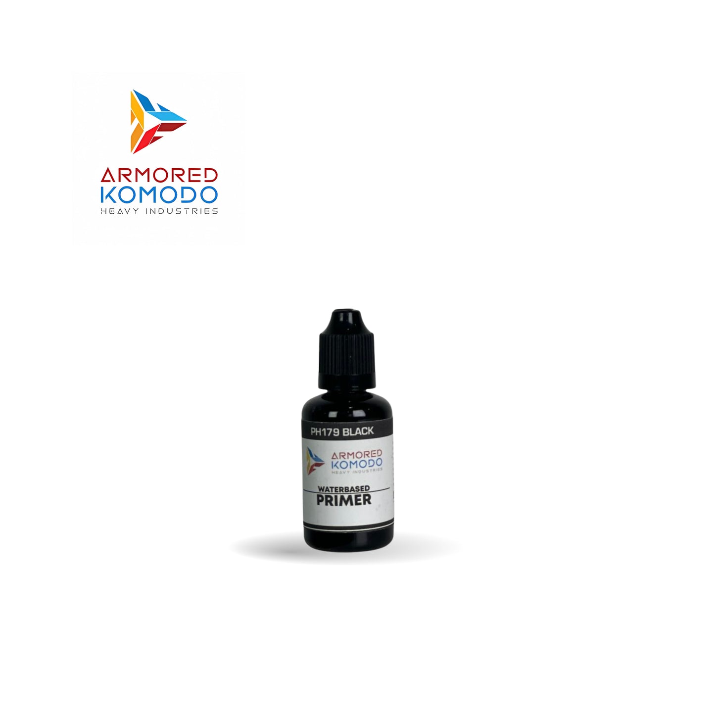 Arkom Waterbased Acrylic Black Primer 30 ml PH179
