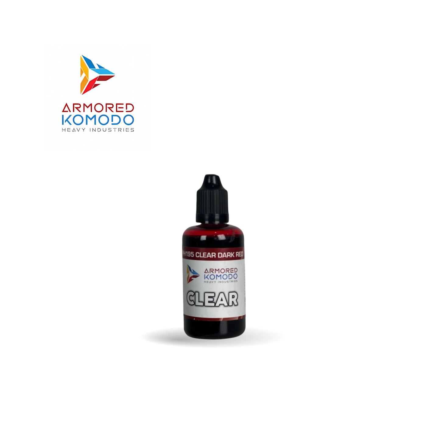 Arkom Lacquer Clear Dark Red 50ml PH195