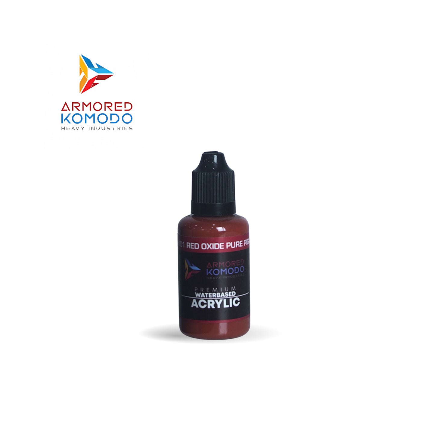Arkom Waterbased Acrylic PR101 Red Oxide Pure Pigment 30 ml PH740