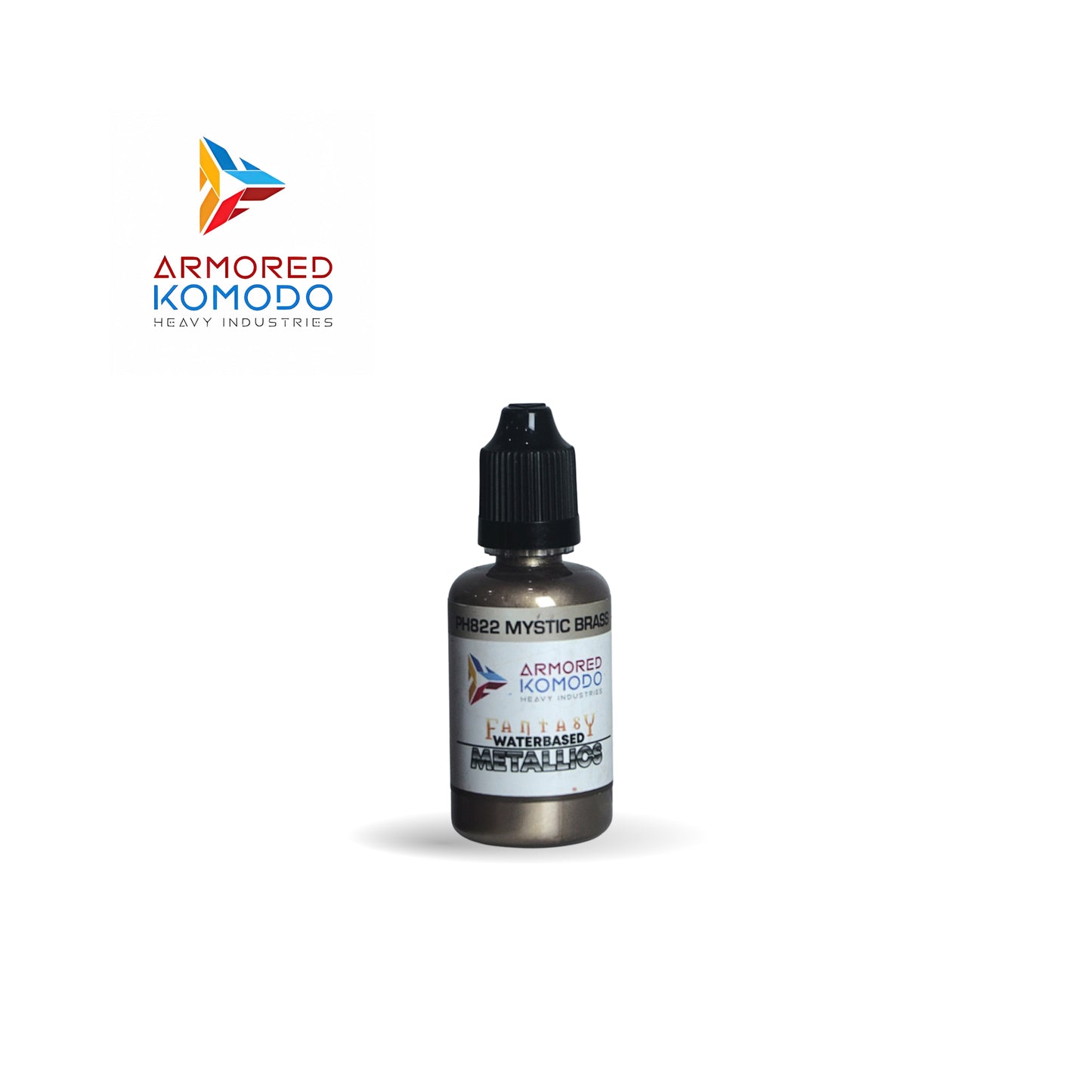 Arkom Waterbased Acrylic Mystic Brass Fantasy Metallics 30 ml PH822