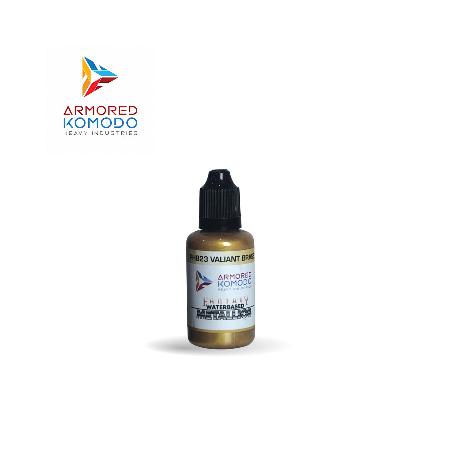 Arkom Waterbased Acrylic Valiant Brass Fantasy Metallics 30 ml PH823