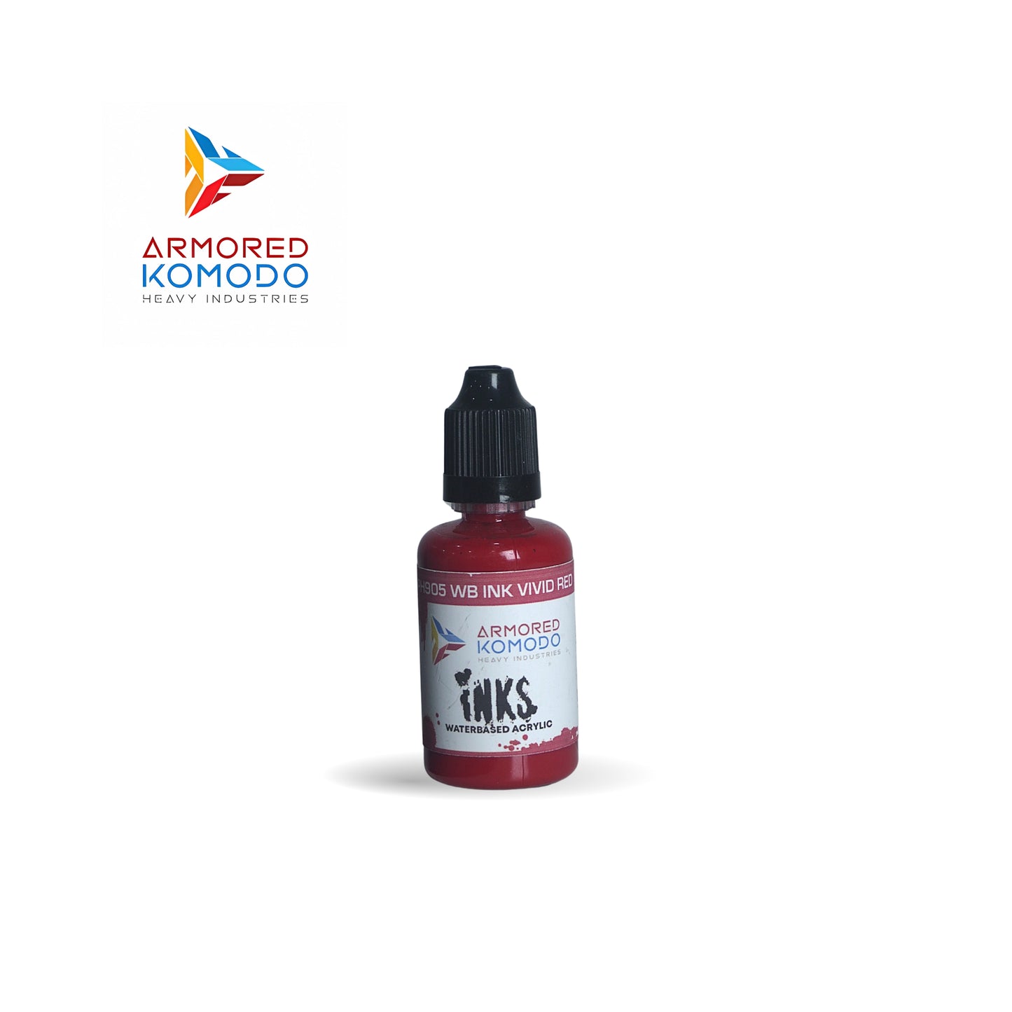 Arkom Waterbased Acrylic Ink Vivid Red 30 ml PH905