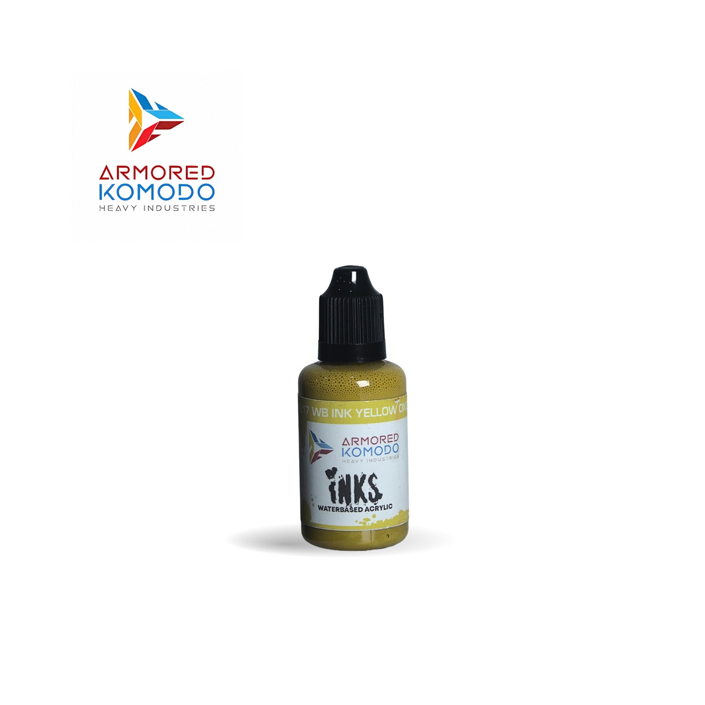 Arkom Waterbased Acrylic Ink Yellow Oxide 30 ml PH917