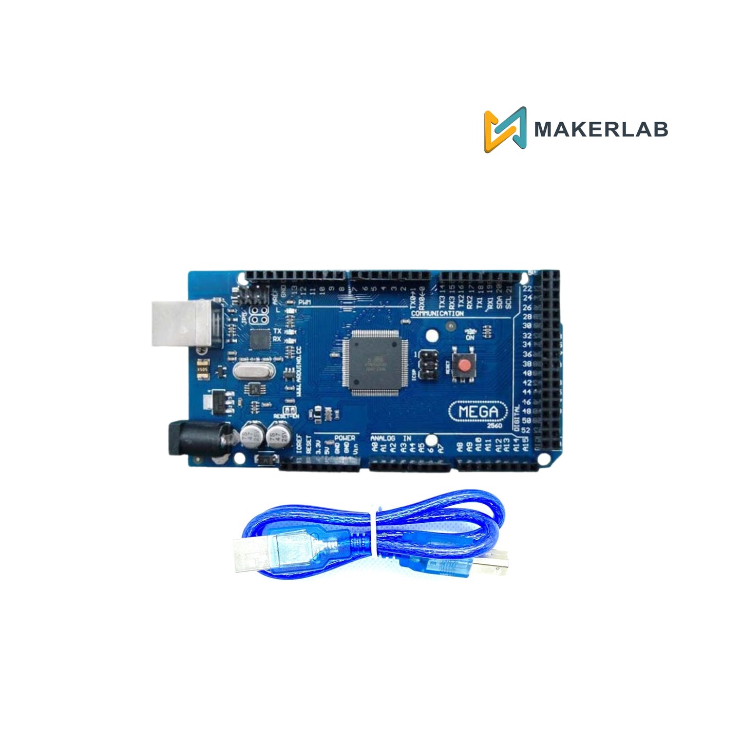 Mega 2560 R3 Board based on Arduino® with cable