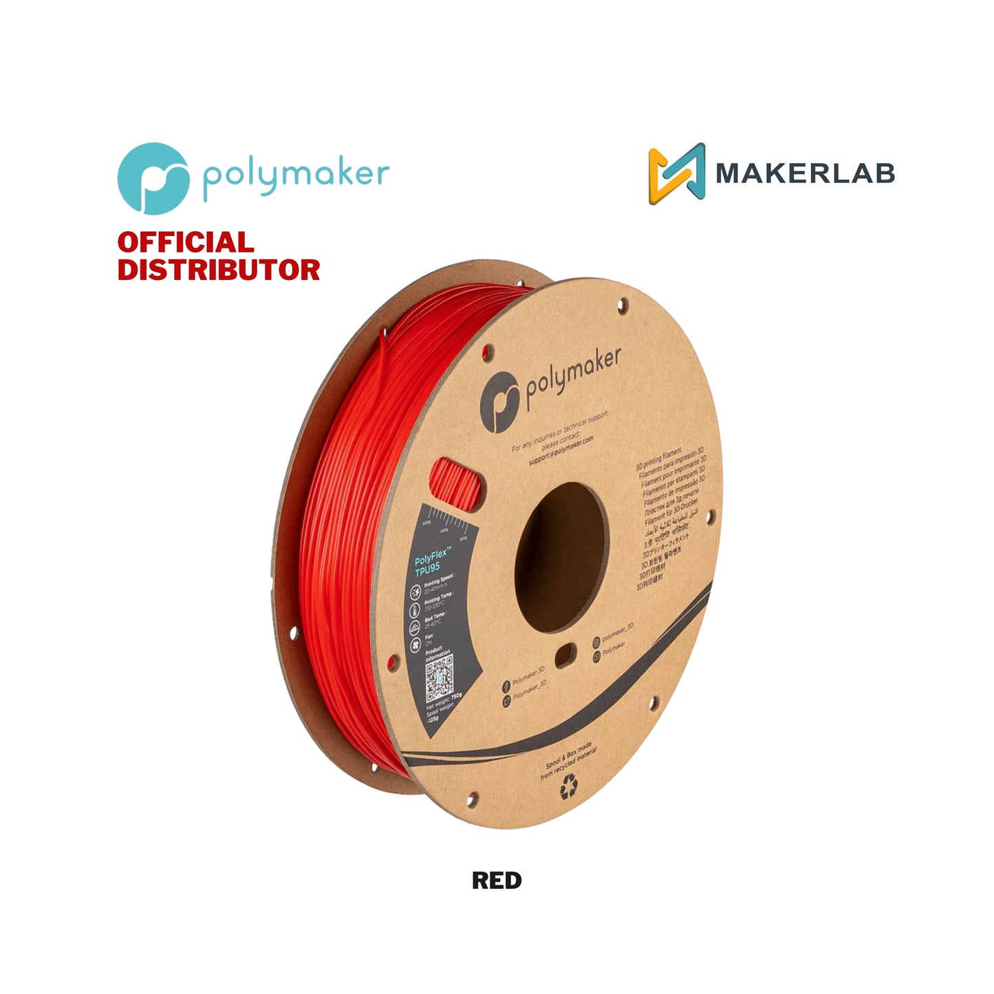 Polymaker PolyFlex TPU95 Filament