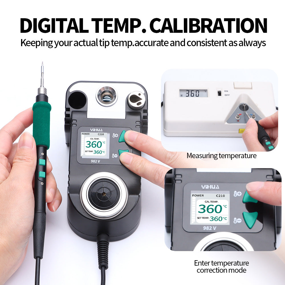 Yihua 982-V C210 Soldering Iron Station