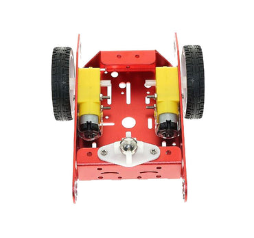 2WD Aluminum Alloy Smart Car Platform Chassis Kit