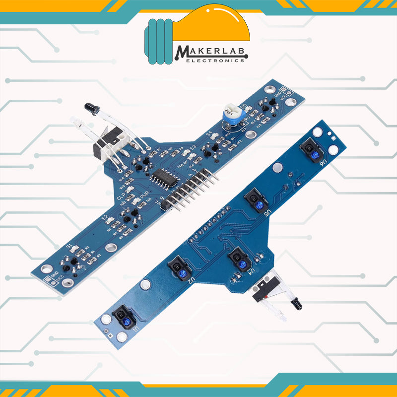 5 Channel Line Tracking Sensor Module - Infrared Tracking Sensor