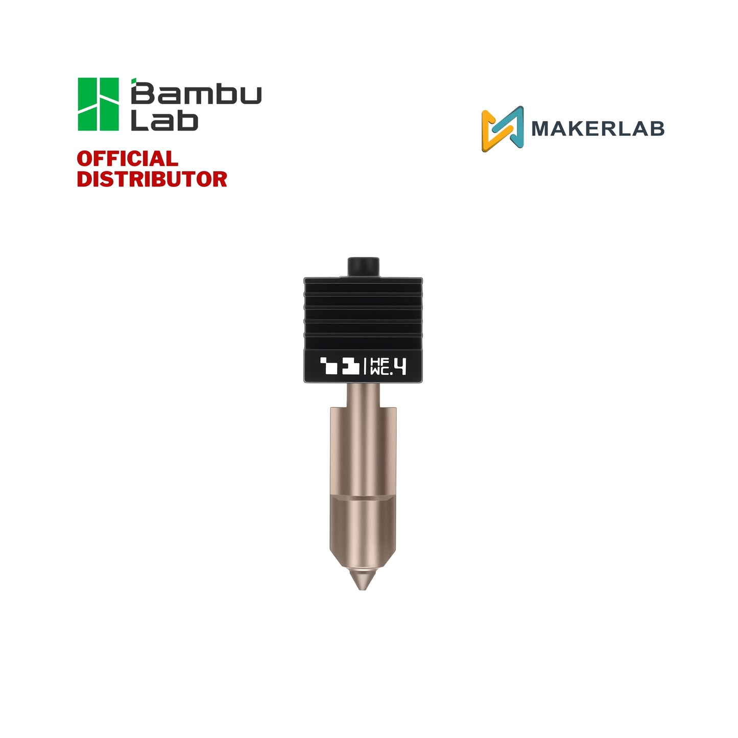 Bambu Lab High Flow Hotend with Tungsten Carbide Nozzle for H2 Series