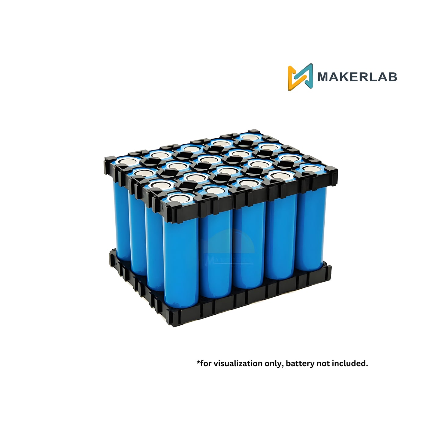 3 x 32650 Battery Holder with 32.35mm Bore Diameter