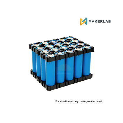 3 x 32650 Battery Holder with 32.35mm Bore Diameter