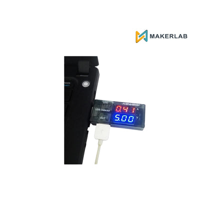 Dual USB Charger Digital Voltmeter Ammeter KWS-10VA