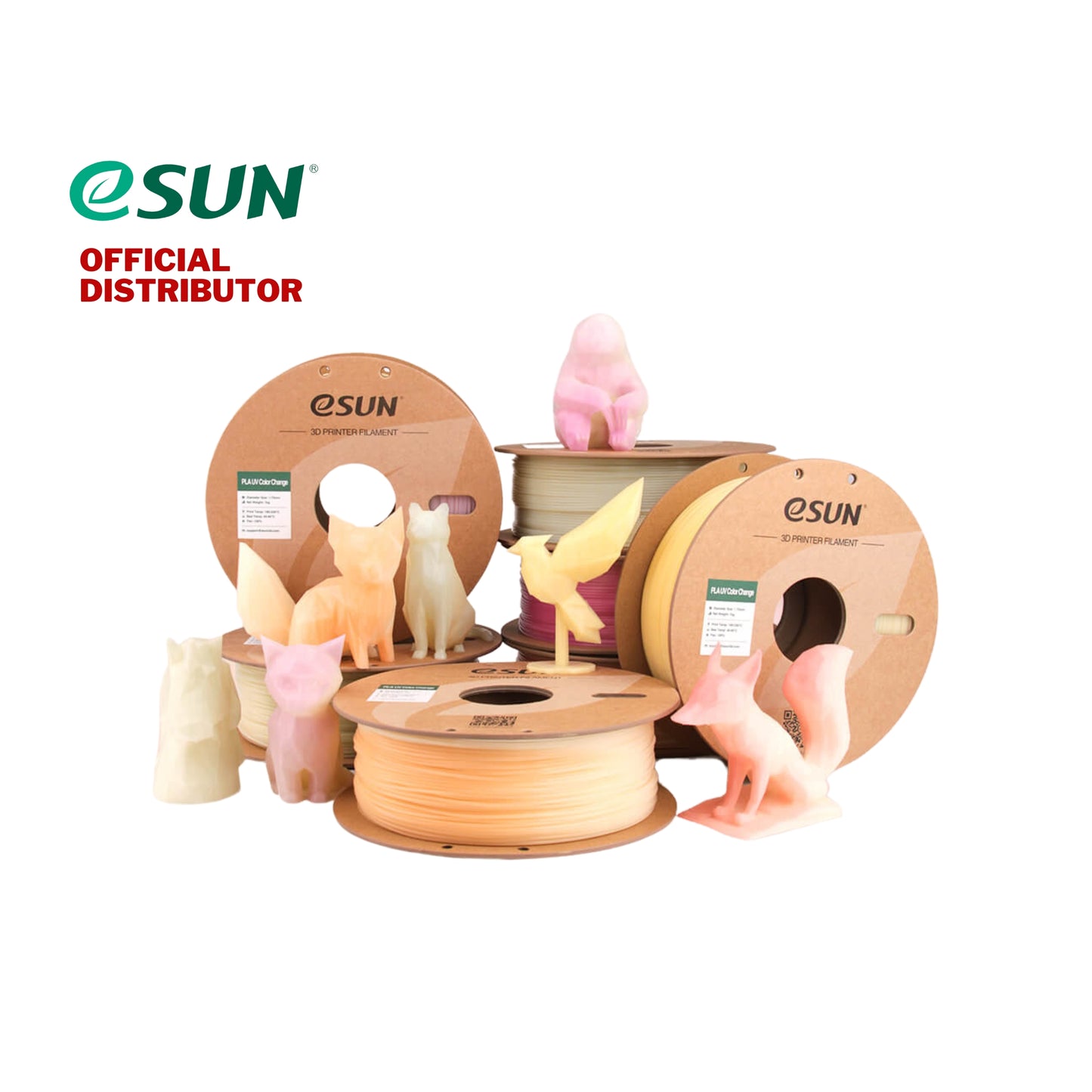 Esun PLA-UV Color Change Filament