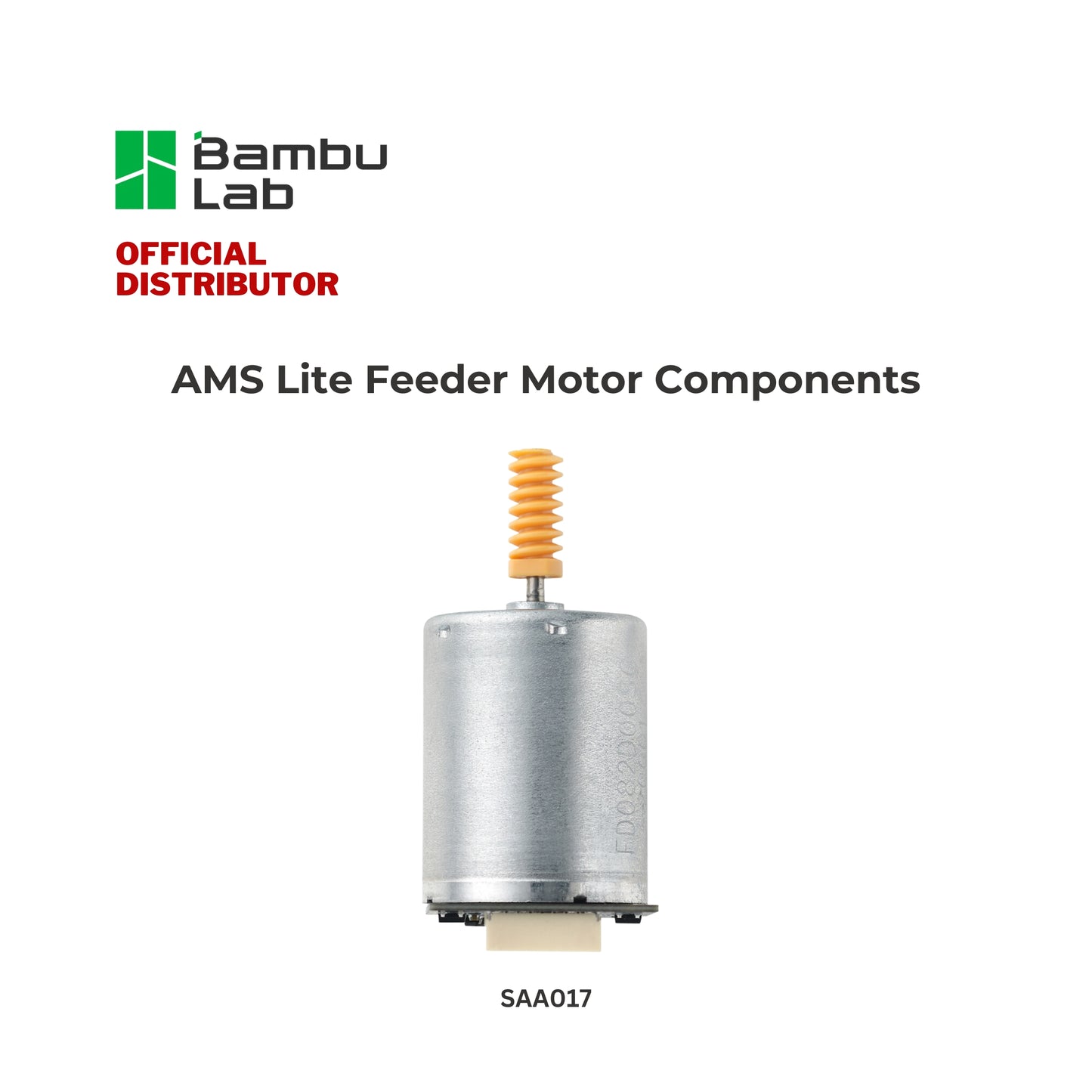 Bambu Lab AMS Feeder Motor Components for AMS Lite | SAA017
