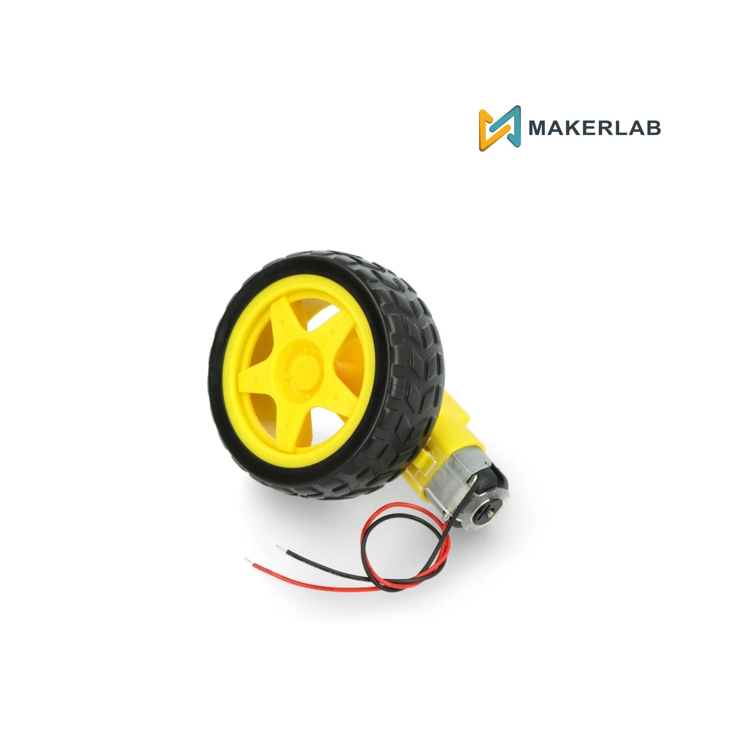 6V Yellow DC TT Gear Geared Motor and Wheel (Smart Car Robot Gear)