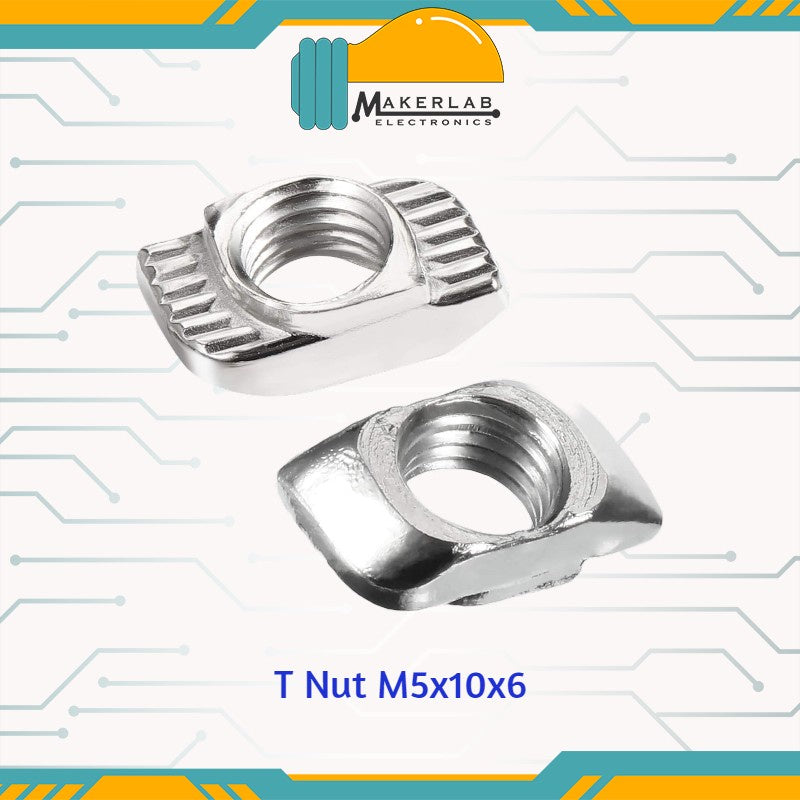 10Pcs T Slot Hammer Nut M8x9.8x19mm